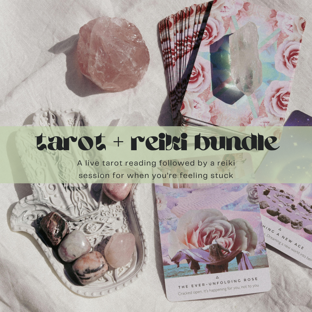 90 Minute Tarot & Reiki Bundle
